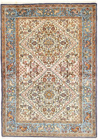 Tappeto Persiano Qum Kork/Di Seta 107X156 (Lana, Persia/Iran)