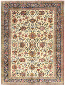  Isfahan Urzeală De Mătase Covor 197X265 Persan Lână