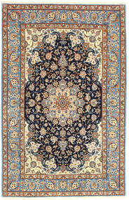  Orientalsk Isfahan Silkerenning Teppe 105X162 Ull, Persia/Iran