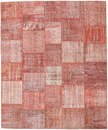 Tapete Patchwork 251X303 Vermelho/Bege Grande (Lã, Turquia)