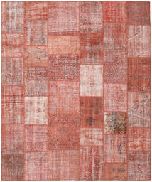  Patchwork Rug 251X300 Wool Red/Light Pink Large Carpetvista