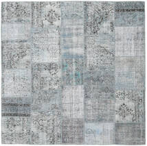  252X254 Large Patchwork Rug Wool, Carpetvista