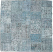 Patchwork Teppich 251X254 Quadratisch Großer Wolle, Türkei Carpetvista