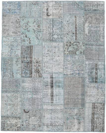絨毯 パッチワーク 197X247 グレー/ライトブルー (ウール, トルコ)