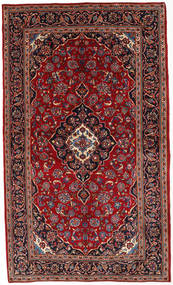  148X250 Keshan Teppe Rød/Mørk Rød Persia/Iran Carpetvista