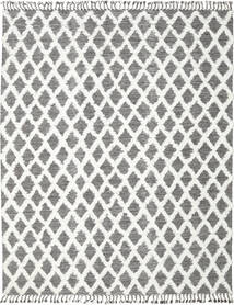 Inez 250X350 Grande Castanho Escuro/Branco Quadrado Tapete Lã