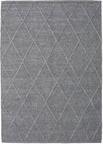  Wool Rug 160X230 Svea Charcoal Grey