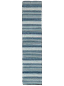Wilma 80X350 Small Blue Runner Cotton Rug