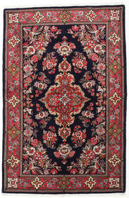  Sarouk Rug 144X218 Persian Wool Red/Dark Purple Small Carpetvista