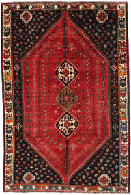 Dywan Kaszkaj 185X275 Czerwony/Ciemnoczerwony (Wełna, Persja/Iran)