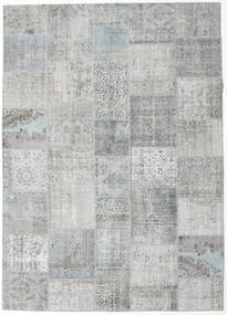  248X350 Groß Patchwork Teppich Wolle, Carpetvista