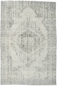  163X245 Colored Vintage Teppich Grau/Beige Türkei Carpetvista