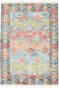  ウール 絨毯 160X230 Azteca コーラルレッド/マルチカラー