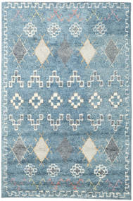  200X300 Zaurac Teppich - Blau Wolle