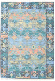  240X340 Large Azteca Rug - Blue/Multicolor Wool