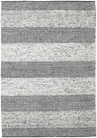  160X230 Striped Folke Rug - Grey Wool