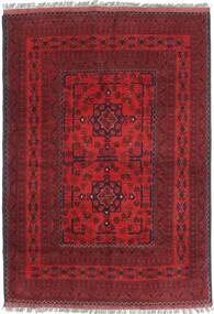  Afegão Khal Mohammadi Tapete 106X148 Lã Vermelho Escuro/Vermelho Pequeno Carpetvista