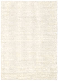  140X200 Plain (Single Colored) Shaggy Rug Small Manhattan - White