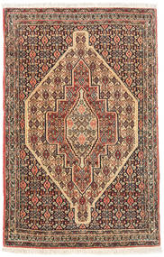 70X106 絨毯 オリエンタル センネ 茶色/ベージュ (ウール, ペルシャ/イラン) Carpetvista