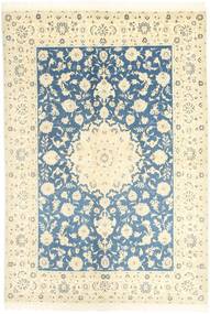  166X247 Nain Fine 9La Vloerkleed Beige/Blauw Perzië/Iran Carpetvista