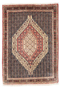 75X107 Alfombra Oriental Senneh Rojo/Naranja (Lana, Persia/Irán) Carpetvista