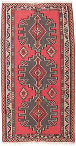 絨毯 オリエンタル キリム セミアンティーク トルコ 158X300 レッド/オレンジ (ウール, トルコ)