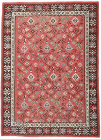  Oriental Kilim Russian Rug 230X312 Red/Brown Wool, Azerbaijan/Russia Carpetvista