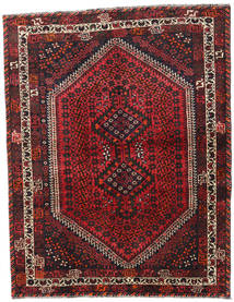  150X191 Medallion Small Shiraz Rug Wool, Carpetvista