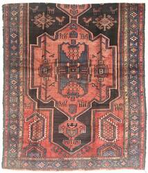  Hamadan Rug 130X155 Persian Wool Small Carpetvista