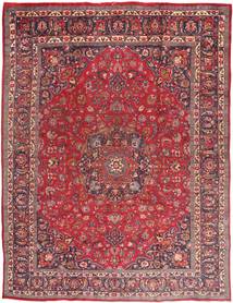  Mashad Rug 290X375 Persian Wool Red/Dark Red Large Carpetvista