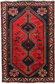  162X245 Medalhão Shiraz Tapete Lã, Carpetvista