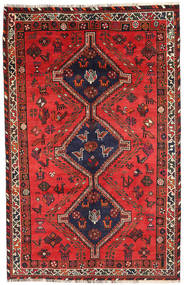  Orientalischer Shiraz Teppich 155X245 Wolle, Persien/Iran Carpetvista