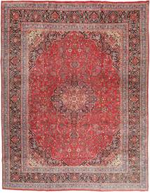  Maschad Teppich 300X380 Persischer Wollteppich Rot/Braun Groß Carpetvista