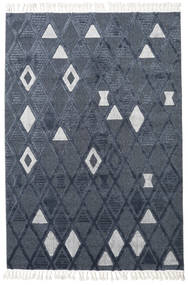  196X290 幾何学模様 Maryotte 絨毯 - ブルー