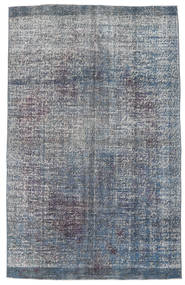 160X252 Colored Vintage Teppich Moderner Grau/Blau (Wolle, Türkei) Carpetvista