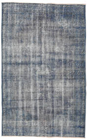  139X222 Colored Vintage Rug Grey/Blue Turkey Carpetvista