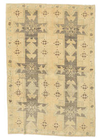 絨毯 オリエンタル Taspinar 129X190 オレンジ/ベージュ (ウール, トルコ)