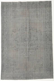  197X294 Colored Vintage Teppich Grau Türkei Carpetvista