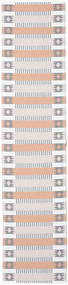  Indoor/Outdoor Rug 70X200 Striped Washable Small Tradition - Rust Red/Pink