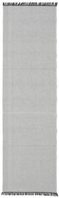 Purity Indoor/Outdoor Rug Washable 70X300 Small Grey Plain (Single Colored) Runner Plastic