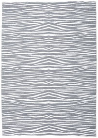 Zebra インドア/アウトドア用ラグ 洗える 200X280 グレー 動物 プラスチック絨毯