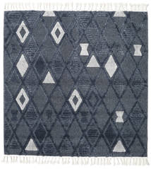  196X200 Maryotte ブルー 正方形 ラグ 絨毯