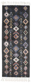 Rauma 80X200 Small Black Runner Rug