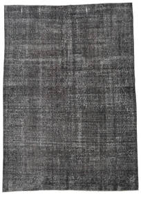 169X243 Colored Vintage Rug Modern Dark Grey/Grey (Wool, Turkey) Carpetvista