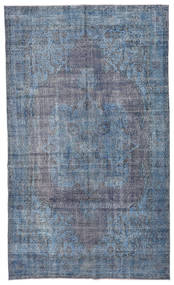 Tapete Colored Vintage 185X308 Azul/Cinzento (Lã, Turquia)