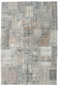  パッチワーク 絨毯 201X300 ウール グレー/ベージュ Carpetvista