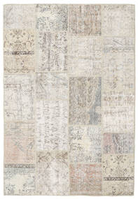 156X231 Patchwork Teppich Moderner Beige/Grau (Wolle, Türkei) Carpetvista