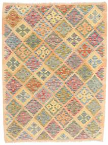  108X144 Petit Kilim Afghan Old Style Tapis Laine, Carpetvista