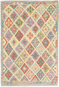  107X154 Kelim Afghan Old Stil Teppich Afghanistan Carpetvista