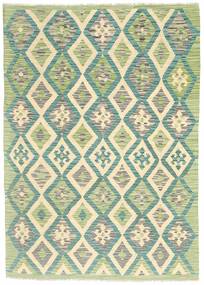  124X171 Klein Kelim Afghan Old Stil Teppich Wolle, Carpetvista